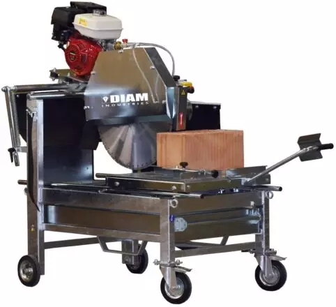Scie sur table DIAM INDUSTRIES Spécial brique - 6600 W 9 CV - Ø 700 mm - DK700ES-G
