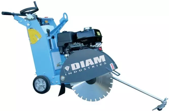 Scie à sol DIAM INDUSTRIES Thermique - 9600 W 13 CV - Ø 450 mm - SC451-H13