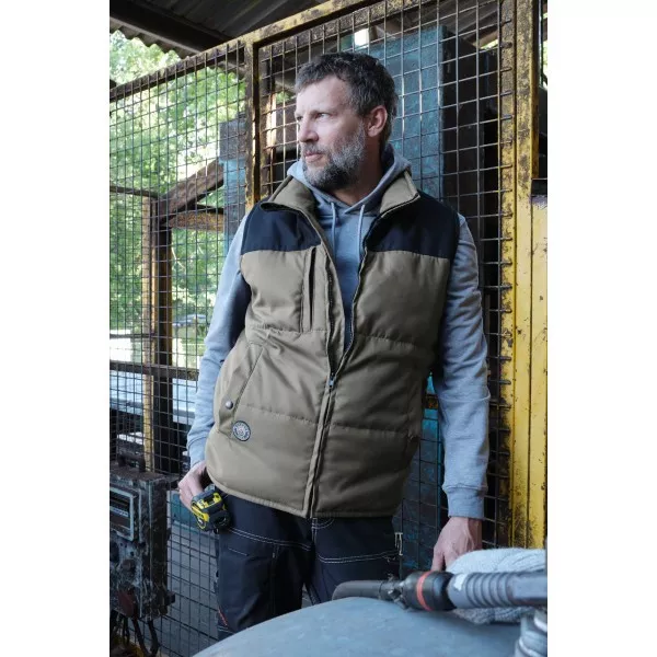 Gilet BOSSEUR Berni - Kaki/Noir - XL - 11905-010