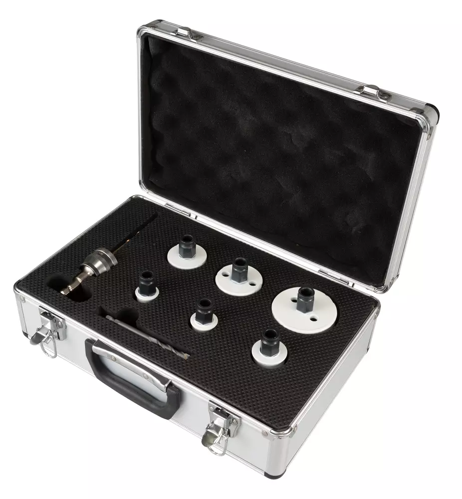 Coffret scies cloches Ezychange - 8 pcs - 22 - 68 mm - MAKITA - E-14261