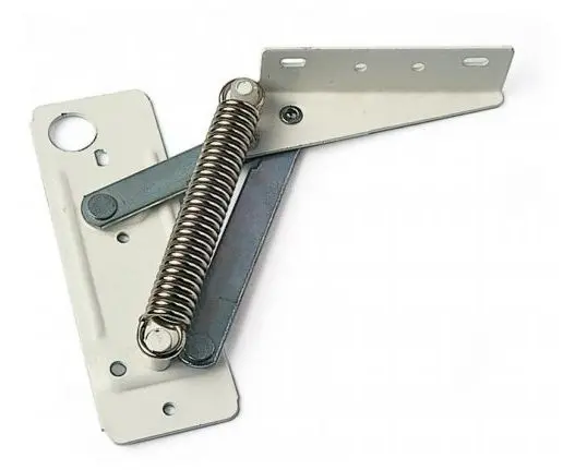 Paire de Ferrures réglables pour porte relevable