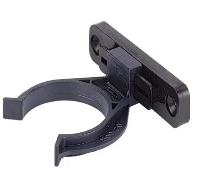 Clips de plinthe à visser ABS pour pied de meuble D.35mm