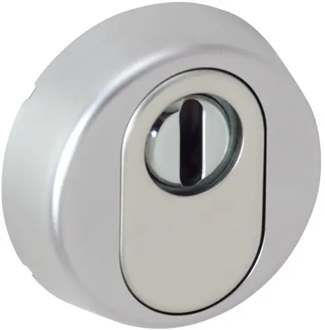 Jeu de rosaces 6473 Protection cylindre Argent