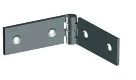 Charnière de coffre en acier Ref 1017 Monin