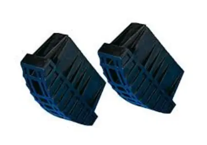 Paire de Sabot caoutchouc TUBESCA pour pied échelle 56 mm - 9007/003