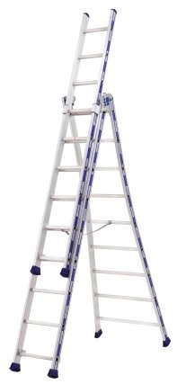 Échelle transformable Platinium 3 plans - TUBESCA - 2m66/6m02 - 02443609