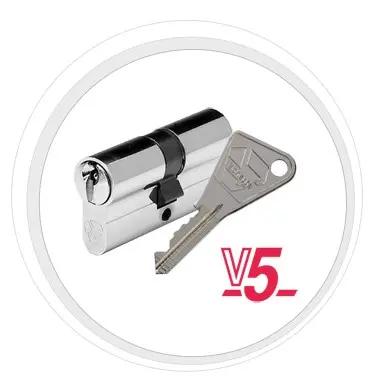 Cylindre Vachette V5 Réf 7101-[Dimensions:45 x 50]