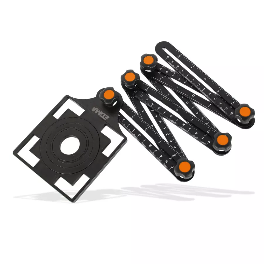 Copieur de forme multiangles EDMA Pliable et ajustable - 262055