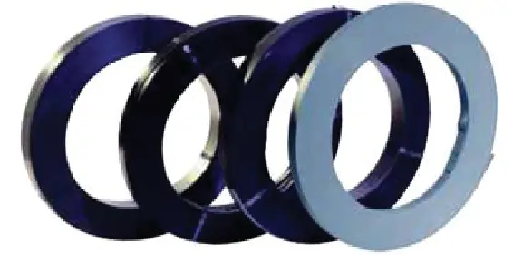 Feuillard pour cerclage CERCLEUROP - acier bleui - 12352