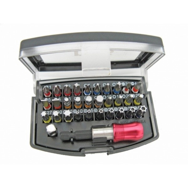 9880VBOX Coffret de 30 embouts bagués 