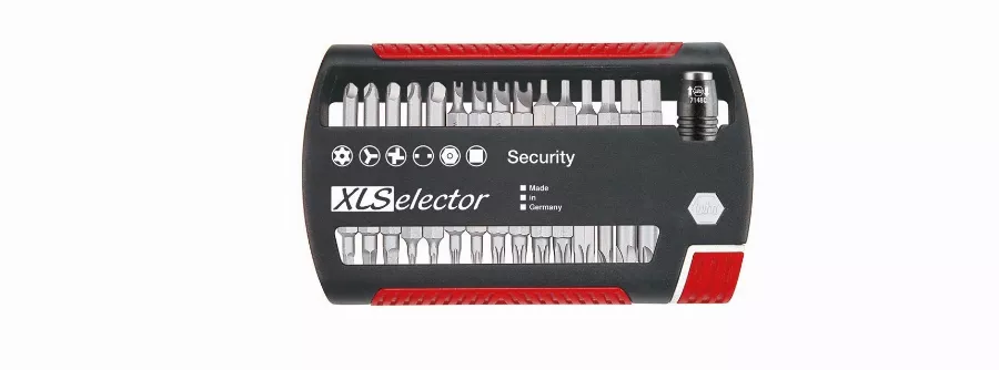 Coffret d'embouts WIHA XLSelector Sécurité + Porte embout Clicfix - 31 pièces