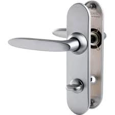 Ensemble Twist 4062/6310 BEZAULT Entraxe 165 Chrome velours - Bec de cane condamnation - 0691280 