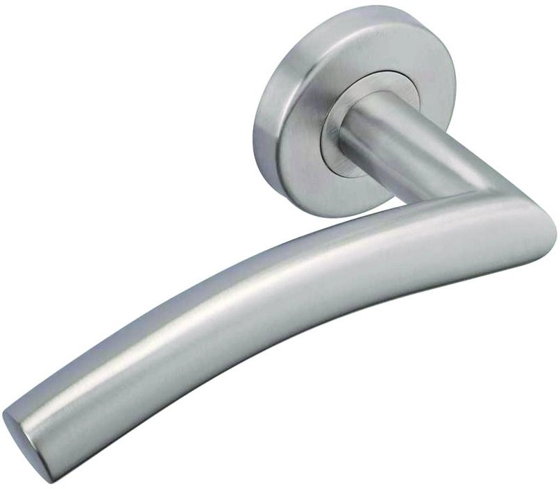 Paire de béquilles inox BEZAULT vague LC4 rosette - 86816