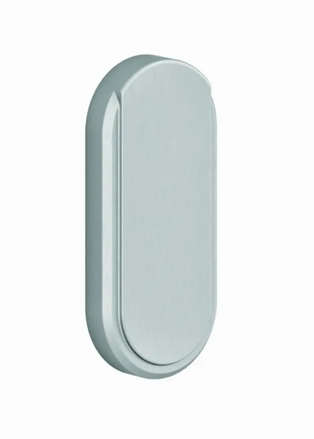 Jeu de rosaces étroites 6454 Vercy AH200 Aveugle BEZAULT inox brossé - 204811