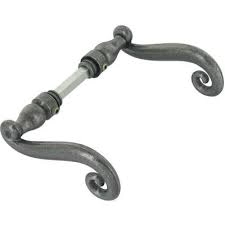 Béquille double Aquitaine BOUVET Fer patiné cémenté - 14404