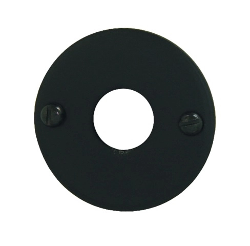 Entrée Ø 43 mm BRIONNE Shérardisé noir - Bec de cane - 1050710SN   