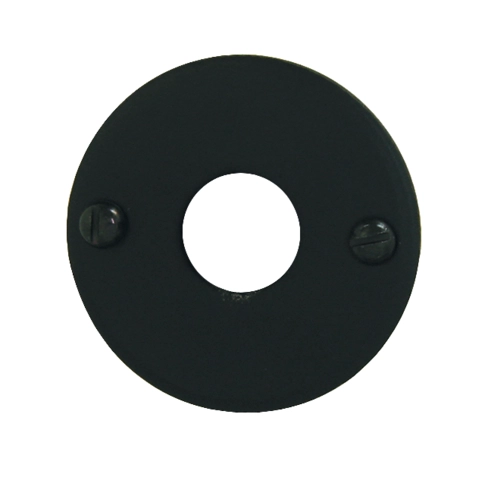 Entrée de porte Ø 43 mm BRIONNE Shérardisé noir - Ø 9 - 1050714SN