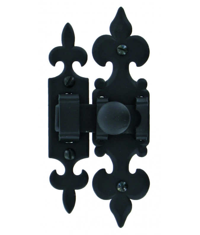 Targette Montségur noir BRIONNE - 110x28 - 1110111NR