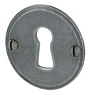 Entrée de porte Ø 43 mm BRIONNE Patiné - Clé L - 1050711SP