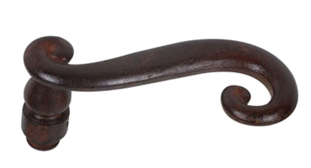 Béquille double Cévennes BRIONNE Carré de 7x78 - Fer rouillé ciré - 1020727 