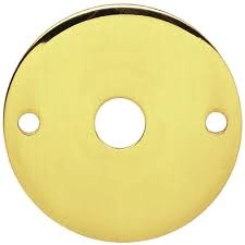 Entrée de porte Ø 43 mm BRIONNE Laiton poli - Ø 9 - 1050714LP