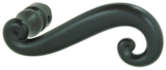 Béquille double Cévennes BRIONNE Carré de 7x78 - Noir - 1020727NR