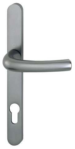 Ensemble de porte-fenêtre plaque étroite Tokyo HOPPE - Clé i - Acier F9 - 1710RH300LMSGL - ép.58-62 - 1777671