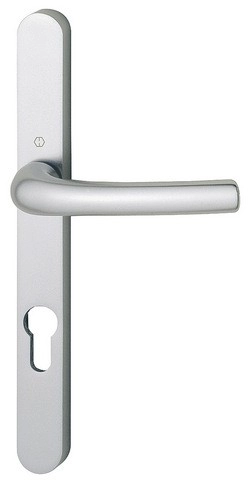 Ensemble de porte plaque étroite Tokyo HOPPE - Clé i - Beige sable 1015 - 1710RH/300LMSGL - ép.58/62 - 1777778 