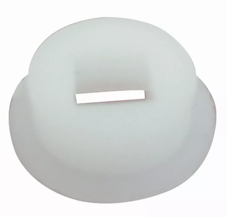 Portée nylon blanc BRIONNE carré 6 mm - 50.1314.01