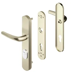 Ensemble de sécurite blindé Blindomax double béquille DISEC Clé i - champagne FFA6 - A0P54D1F FA