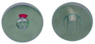 Paire de rosace Inox 304 Balsac / Vabre / Vallon / Valady  - WC avec voyant - U19/L19/V19 - 175