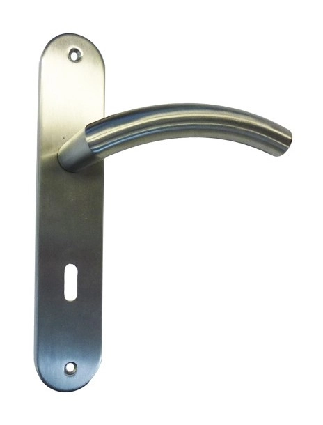 Ensemble sur plaque inox 304 Valady  - Clé L - ressort de rappel - ép.38/50 - 606            