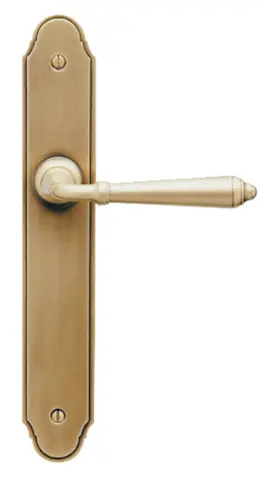 Ensemble de porte Namur Bec de cane BOUVET Laiton patiné - 47045