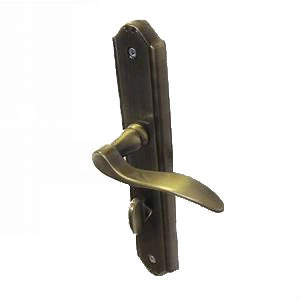 Ensemble sur plaque Horizon CADAP laiton vieilli Bec de Cane Condamnation - 38/42mm - CD1420/2V