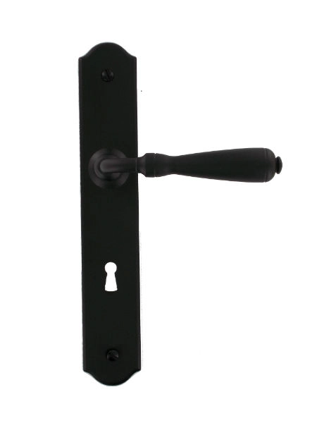 Ensemble sur plaque Espalion 195mm BRIONNE Clé L Noir - V.1019431NR