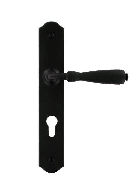 Ensemble sur plaque Espalion 195mm BRIONNE Clé i Noir - V.1019432NR