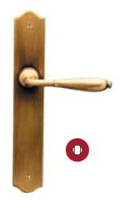 Ensemble Nevers BOUVET Laiton patiné cémenté - Condamnation - 13529