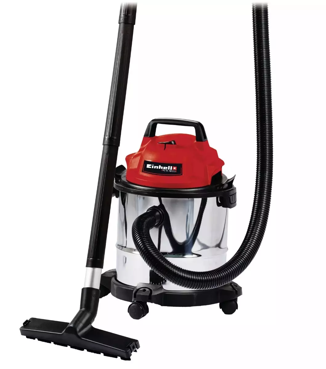 Aspirateur eau et poussière TC-VC 1812 S - 12 L - 1250 W - EINHELL - 2342370