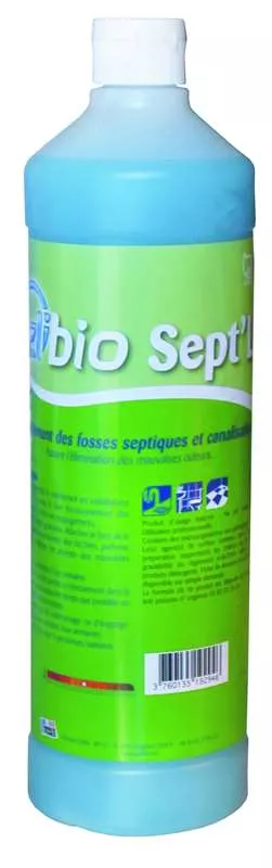 Biotraitement ELIDIS Elibio Sept'L pour fosse septique et canalisation - 1 kg - SANSEP001