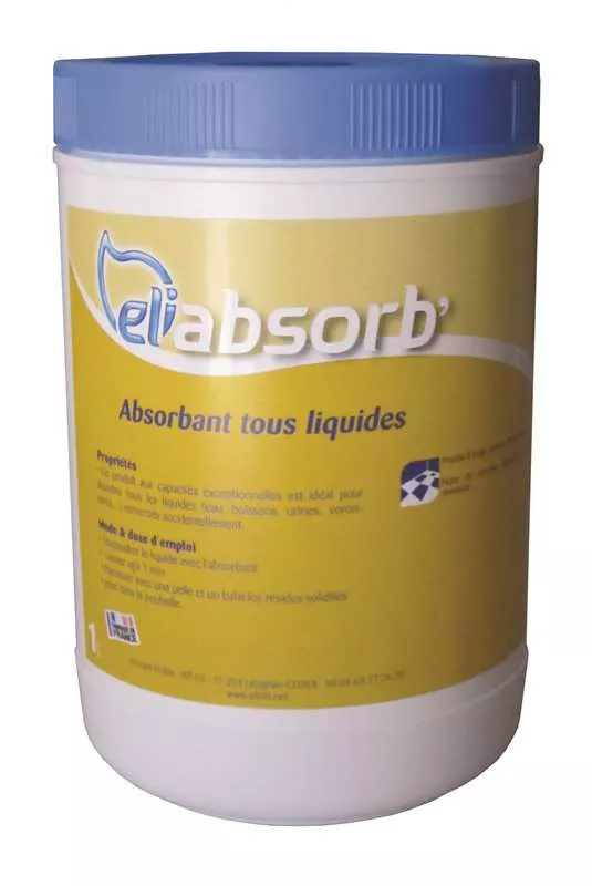 Absorbant ELIDIS ELIAbsorb - Pot 1L - SOLABS001
