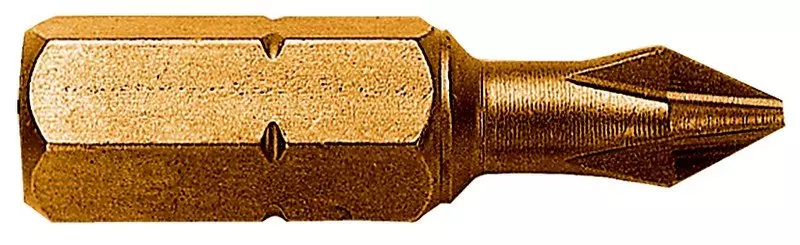 Embout de vissage Phillips - Titane - PH N.3 - 25 mm - LEMAN - 51103TI