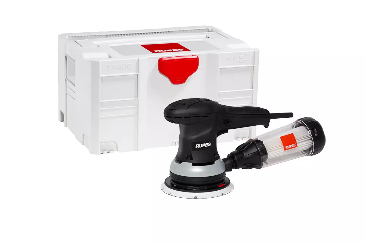 Ponceuse de paume orbitale aléatoire avec orbite 5 mm - patin avec velcro Ø 150 mm - RUPES - ER305TE