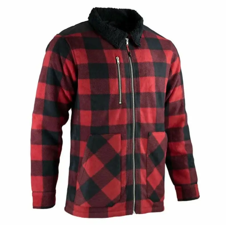 Veste de travail LMA ERABLE rouge/noir T.L - 9260 T.4