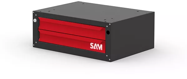 Bloc établi 2 tiroirs SAM H.75mm - ETAB-BT75
