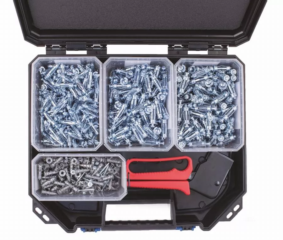 Mallette EssboX Mini Red Edition SCELLIT chevilles spécial plâtre - EX-462969007