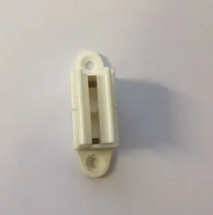 Bloqueur de manivelle de store réglable PVC Blanc