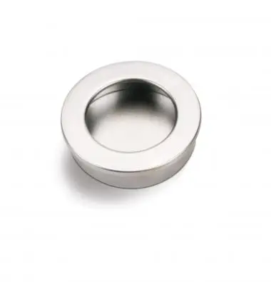 Poignée cuvette ronde D.35mm  Réf 3511-[Finition:Chromé brillant]