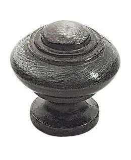 Bouton Régence vieux fer 30mm  9530/5V