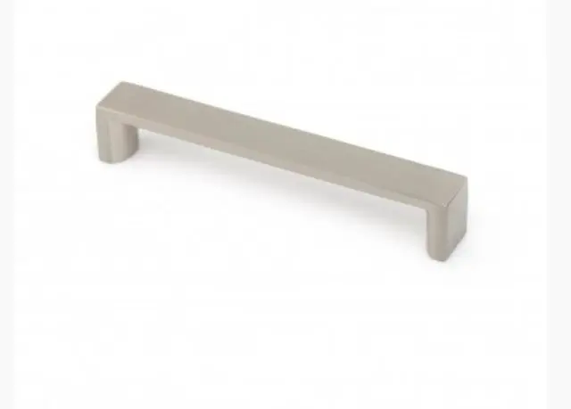 Poignée de meuble Entraxe 128mm Nickel Satiné Réf 617