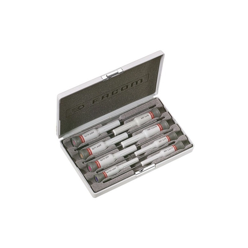 Coffret 8 tournevis micro-tech FACOM - AEF.J3